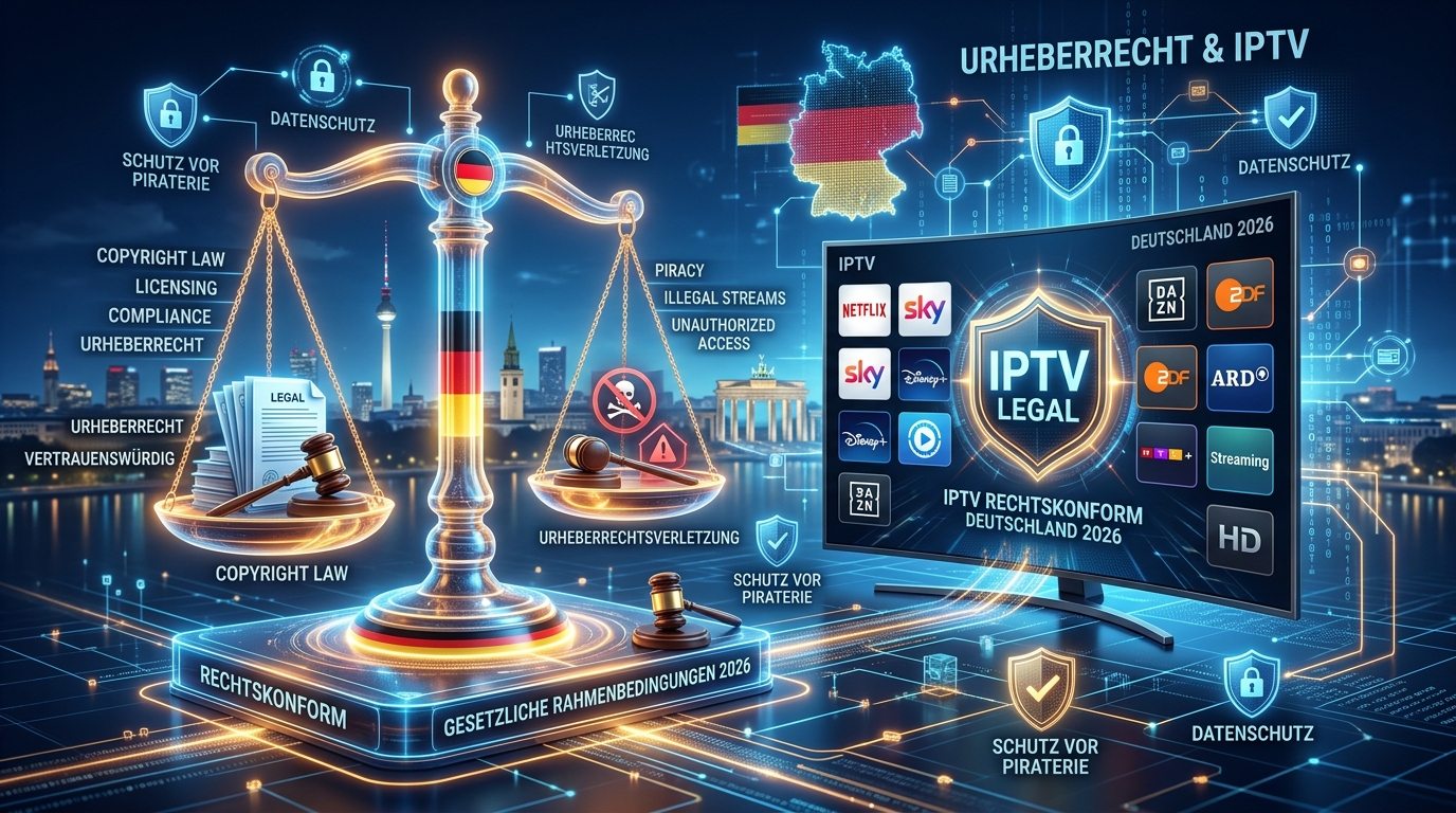 Ist IPTV in Deutschland legal? Alles zur Rechtslage 2026